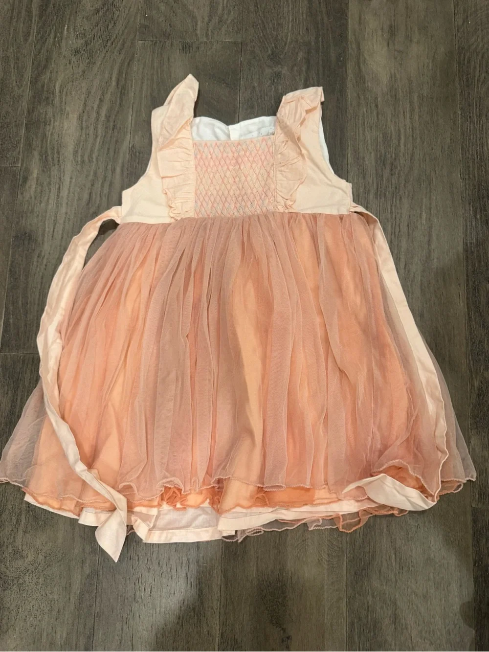 Well Dressed Wolf Dresses | Well Dressed Wolf Peach Tulle Dress | Color: Orange | Size: 6g | Leslieef's Closet